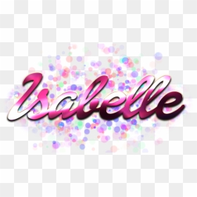 Isabelle Name Logo Bokeh Png - Graphic Design, Transparent Png - bokeh lights png