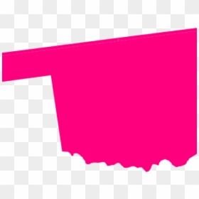 Oklahoma Map Cliparts, HD Png Download - oklahoma outline png
