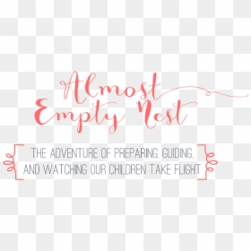 Calligraphy, HD Png Download - empty nest png