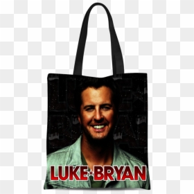 Tote Bag, HD Png Download - luke bryan png