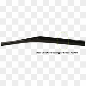 Oem Full Carbon Fiber Outrigger Canoe Paddle Oc Paddle, HD Png Download - canoe paddle png