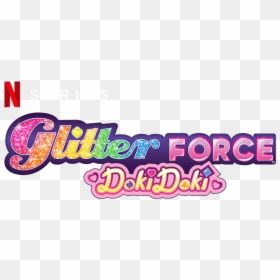 Glitter Force Doki Doki - Glitter Force Doki Doki Logo, HD Png Download - doki doki png