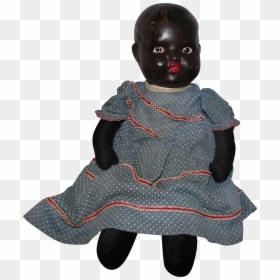 Vintage Black Dolls With Cloth Body, HD Png Download - rag doll png