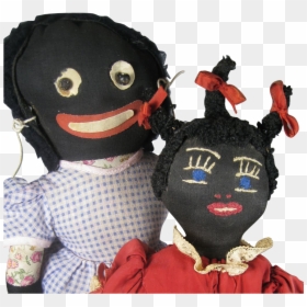 Black Cloth Doll, HD Png Download - rag doll png