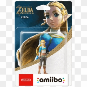 Legend Of Zelda Breath Of The Wild Zelda Amiibo, HD Png Download - the legend of zelda breath of the wild png