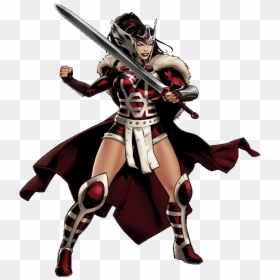 Sif Portrait Art Hawkeye Marvel Avengers Alliance - Sif Marvel Png, Transparent Png - hawkeye comic png