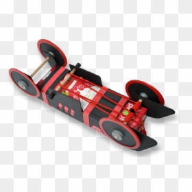 Red Car Mechanism - Cool Rubber Band Car, HD Png Download - cool car png