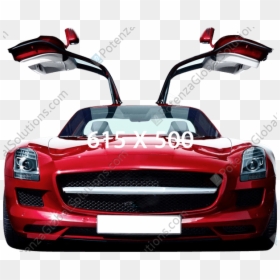 Mercedes Sls Amg Hd, HD Png Download - cool car png