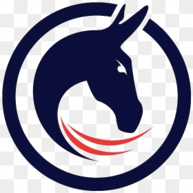 Troy Democratic Club Of Michigan - Circle, HD Png Download - democratic donkey png