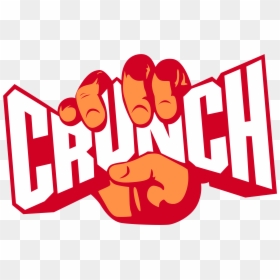 Crunch Gym Fitness Logo - Crunch Fitness Logo Vector, HD Png Download - golds gym logo png