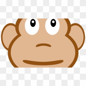 Curious George Digital Art By Scarecrow Wrong Shocking - Monkey's Head, HD Png Download - shocking emoji png