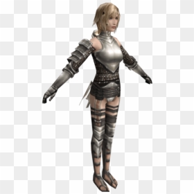 Download Zip Archive - Woman Warrior, HD Png Download - knight armor png