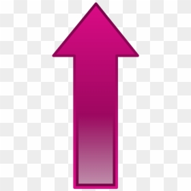 Arrow Pointing Up Gif , Png Download - Pink Arrow Pointing Up, Transparent Png - arrow going up png