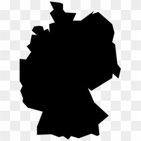 Germany Map World Free Photo - Germany Map Icon Png, Transparent Png - world map silhouette png