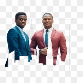 "a Picture Of Two Black Business Men - Businessperson, HD Png Download - business person png