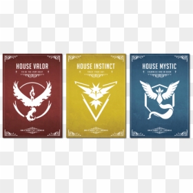 Pokemon Go Logo All Teams, HD Png Download - game of thrones sigils png
