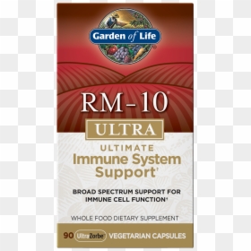 Rm 10 Ultra Immune System Support 90 Vegetarian Capsules"  - Bar Soap, HD Png Download - immune system png