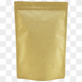 Brown Kraft Paper Biodegradable Stand Up Pouch With - Leather, HD Png Download - brown paper png