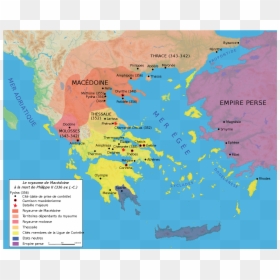 Atlas Of The Macedonian Empire Wikimedia Commons, HD Png Download - map of the world png