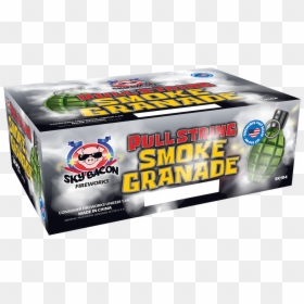 Fireworks Video Of Pull String Smoke Grenade - Grenade Firecracker Usa, HD Png Download - smoke grenade png