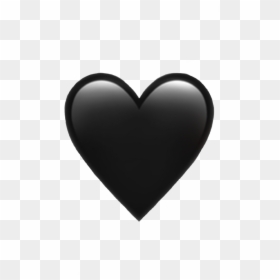 #heart #emoji #iphone #black #emojiiphone #iphoneemoji - Heart, HD Png Download - double heart emoji png