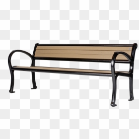 Mountain Classic Park Bench Transparent Park Bench, HD Png Download - people sitting on bench png