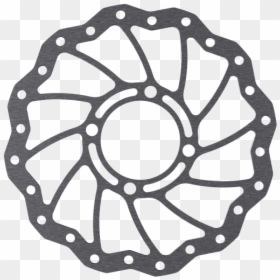 Disc Rotor In Wave Design For Rohloff Hubs, 4-hole - Uttermost Ronan Wall Clock, HD Png Download - wave design png