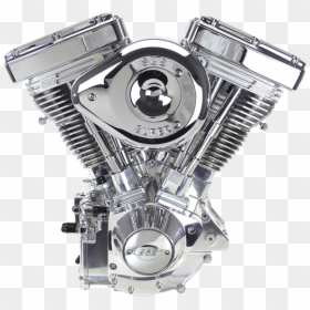 Motorcycle Engine - S&s Evo Engine, HD Png Download - motorcycle png images