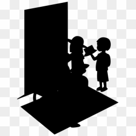 Silhouette Clipart , Png Download - Baby, Transparent Png - kids playing silhouette png
