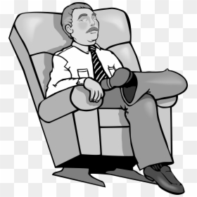 Relaxing Clip Art Png Transparent Png , Png Download - Clipart Black And White Nap, Png Download - relaxing png