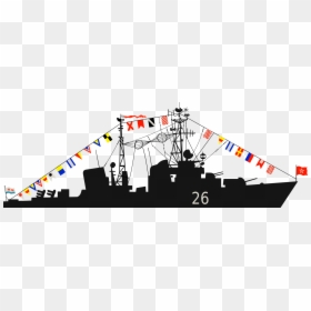 Graphic - Gambar Kartun Kapal Perang, HD Png Download - navy ship png