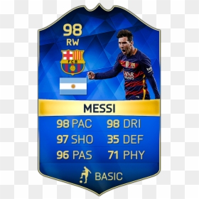 Fc Barcelona, HD Png Download - messi png 2016