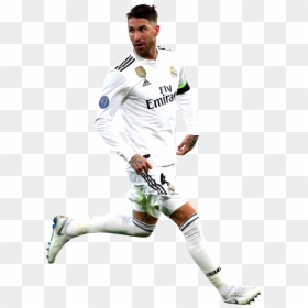 Sergio Ramos Real Madrid 2019 Png, Transparent Png - messi png 2016