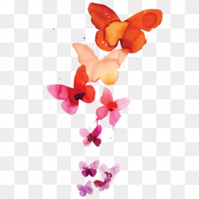Watercolor Butterfly Tattoo , Png Download - Watercolor Butterfly Tattoo, Transparent Png - butterflies png transparent