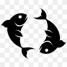 Fish,killer Whale,marine - Love Pisces Daily Horoscope, HD Png Download - whale silhouette png