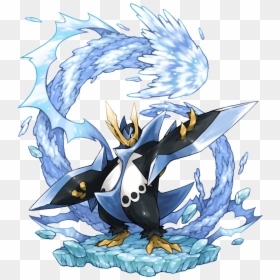 Pokemon Empoleon Fanart, HD Png Download - empoleon png