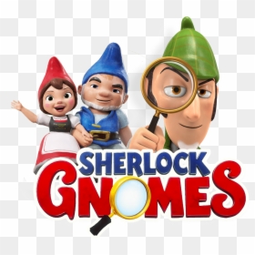 After A String Of Garden Gnome Disappearances In London, - Sherlock Gnomes 2018 Trailer, HD Png Download - garden gnome png