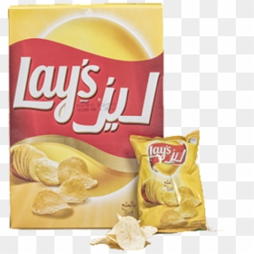 Chips Lays Salt & Vinegar 23g X 14 Dp, HD Png Download - lays chips png