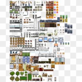 Prison Architect Sprite Sheet , Png Download - Prison Architect Sprite ...