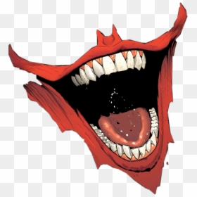 Batman Who Laughs Smile, HD Png Download - joker comic png