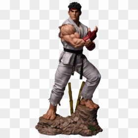 Pcs Collectibles Ryu Statue"  Class="product Silo Img - Ryu Street Fighter Characters, HD Png Download - ryu street fighter 5 png