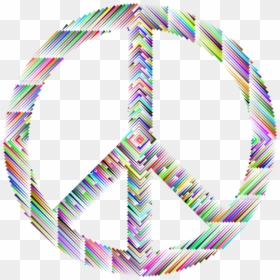 Symmetry,symbol,body Jewelry - Peace And Love Sign Png, Transparent Png - png peace sign
