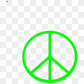 Peace Sign Svg Clip Arts - Peace Sign Clip Art, HD Png Download - png peace sign