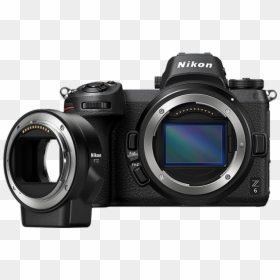 Nikon Z7 24 70mm Ftz Adaptér, HD Png Download - nikon camera png