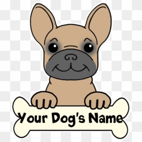 Personalized French Bulldog Mousepad - Husky Cartoon, HD Png Download - pajama png