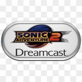 Sega Dreamcast Silver Ring Clear Game Logo Set - Sonic Adventure 2 Battle, HD Png Download - dreamcast logo png