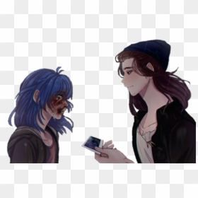 Sallyface Sallyfisher Sally Larryjohnson Larry Freetoedit - Sally Face And Larry, HD Png Download - larry fitzgerald png