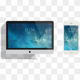 Led-backlit Lcd Display, HD Png Download - iphone lock screen png