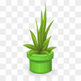 Plants, Greenery, Leaves, Leafy, Green, Pots - Tanaman Hias Vector Png, Transparent Png - watercolor greenery png