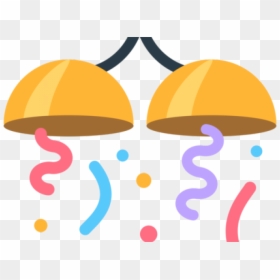 Transparent Confetti Clip Art - Confeti Emoji Png Hd, Png Download - bell emoji png